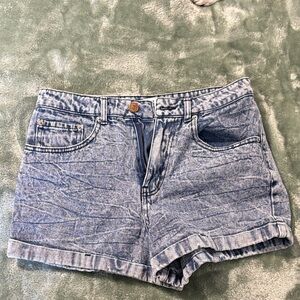 Forever 21 Light Blue Jean Shorts